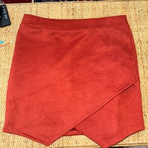 Elegant Rust Skirt